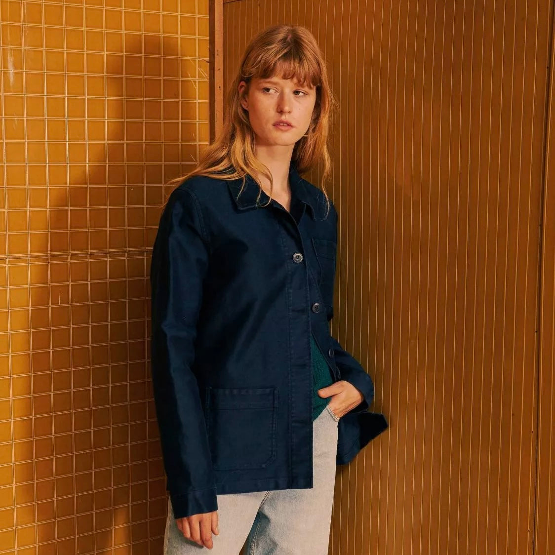 Workjacket i Mollskinn, Le Mont Saint Michel